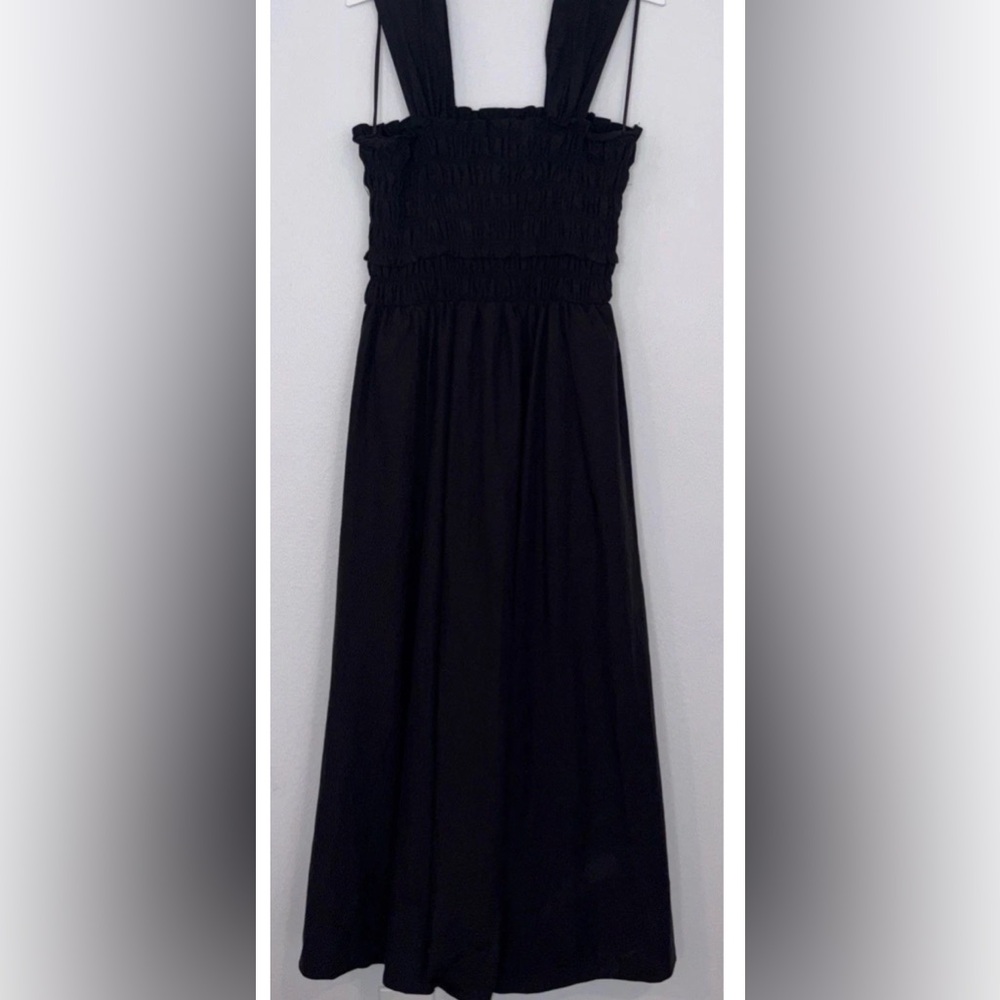 Elegant Elie Tahari Poplin Nap dress  Black Women's Dress - Picture 7 of 15